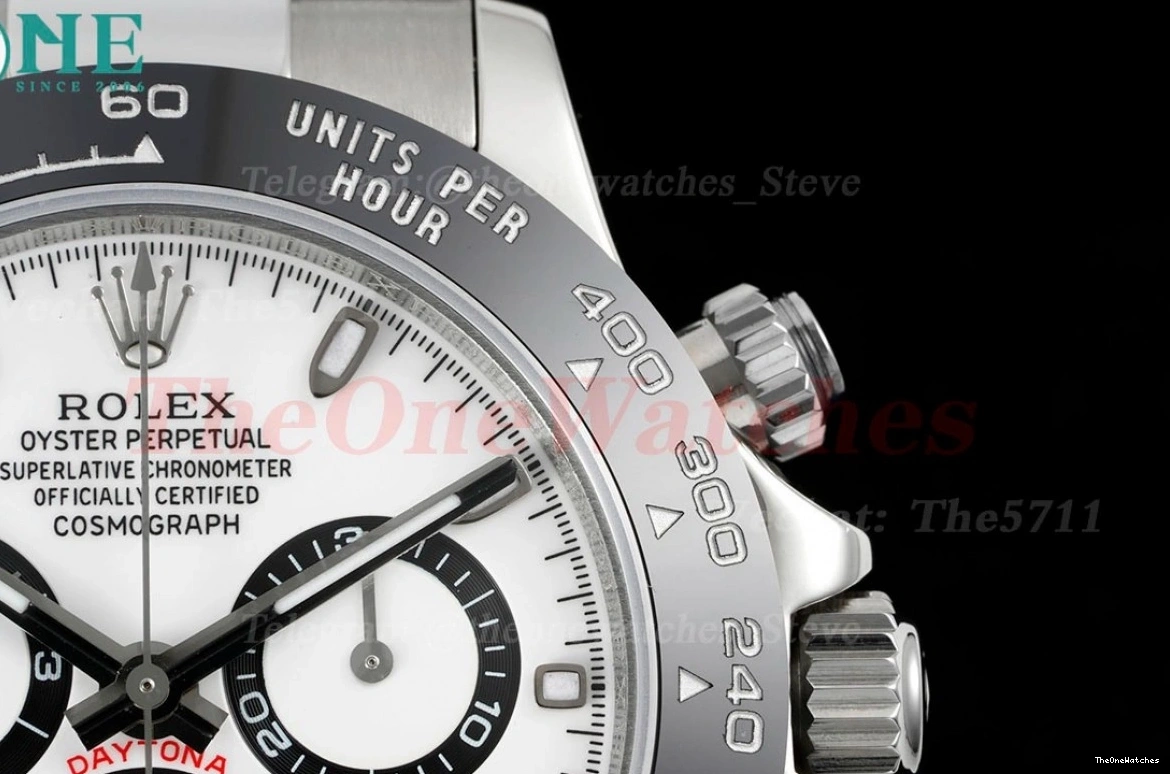 7750 Daytona ALF SS White Asia 116500 904L CER 0114